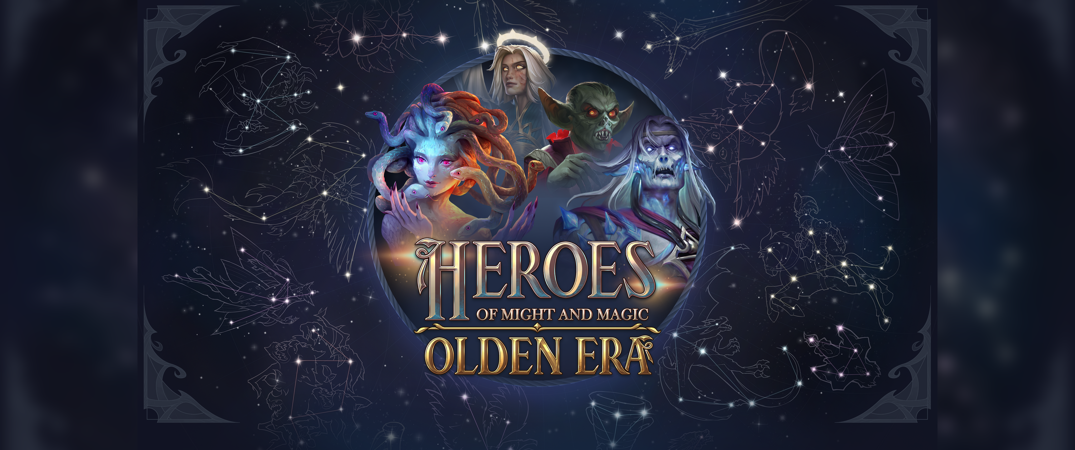 Персонажи Heroes of Might and Magic: Olden Era. Wallpaper.