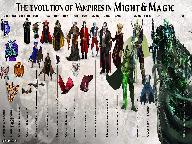 Эволюция вампиров в Might &amp; Magic