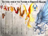 Эволюция Феникса в Might &amp; Magic